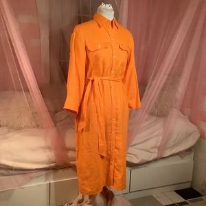 Ralph Lauren Linen Shirtdress